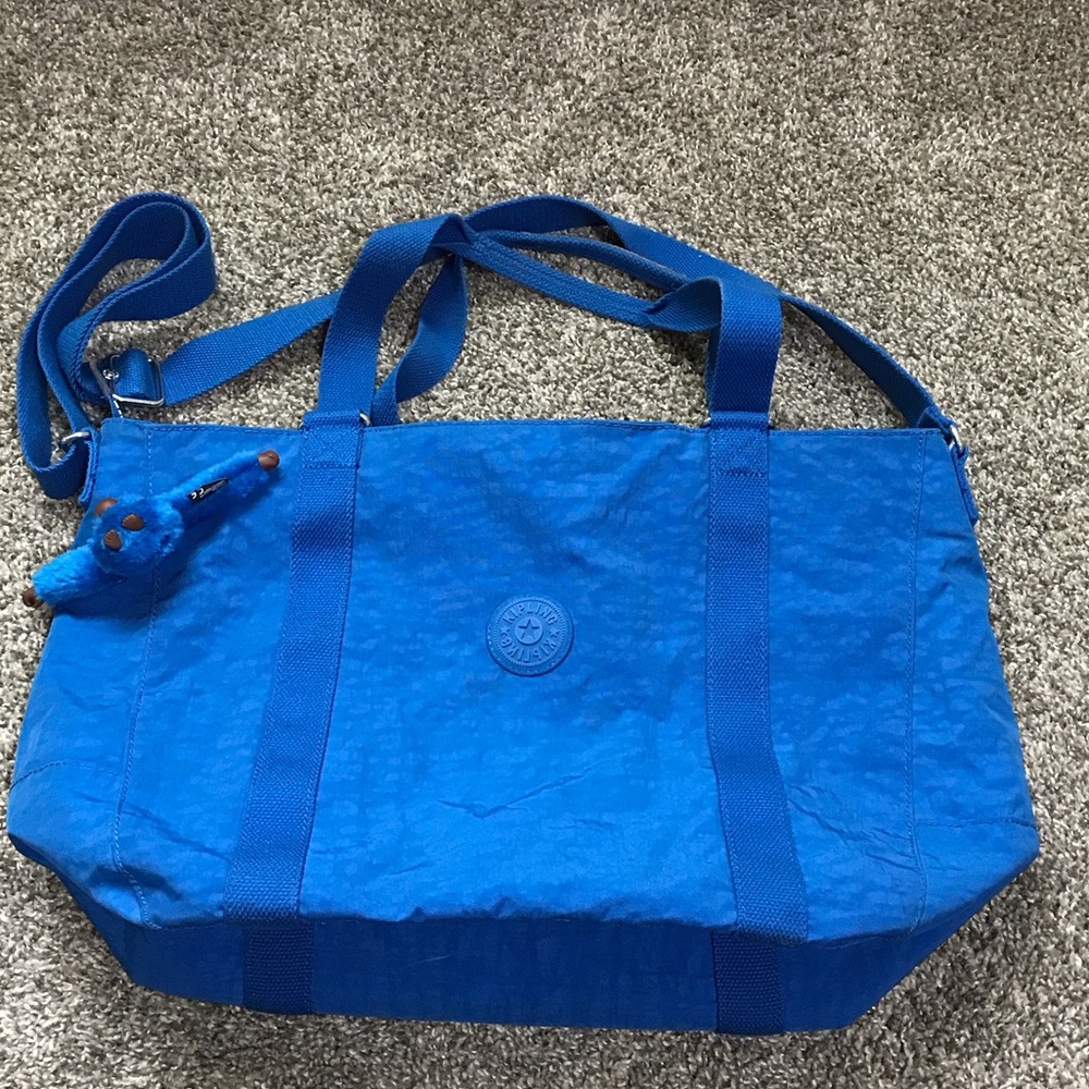 Kipling Blue Duffel Bag